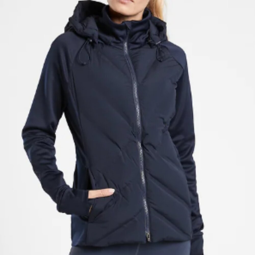 Athleta Inlet Jacket - Navy blue, Large, NWT!
